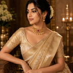 Maharani Ruby Heritage Neck Choker Set