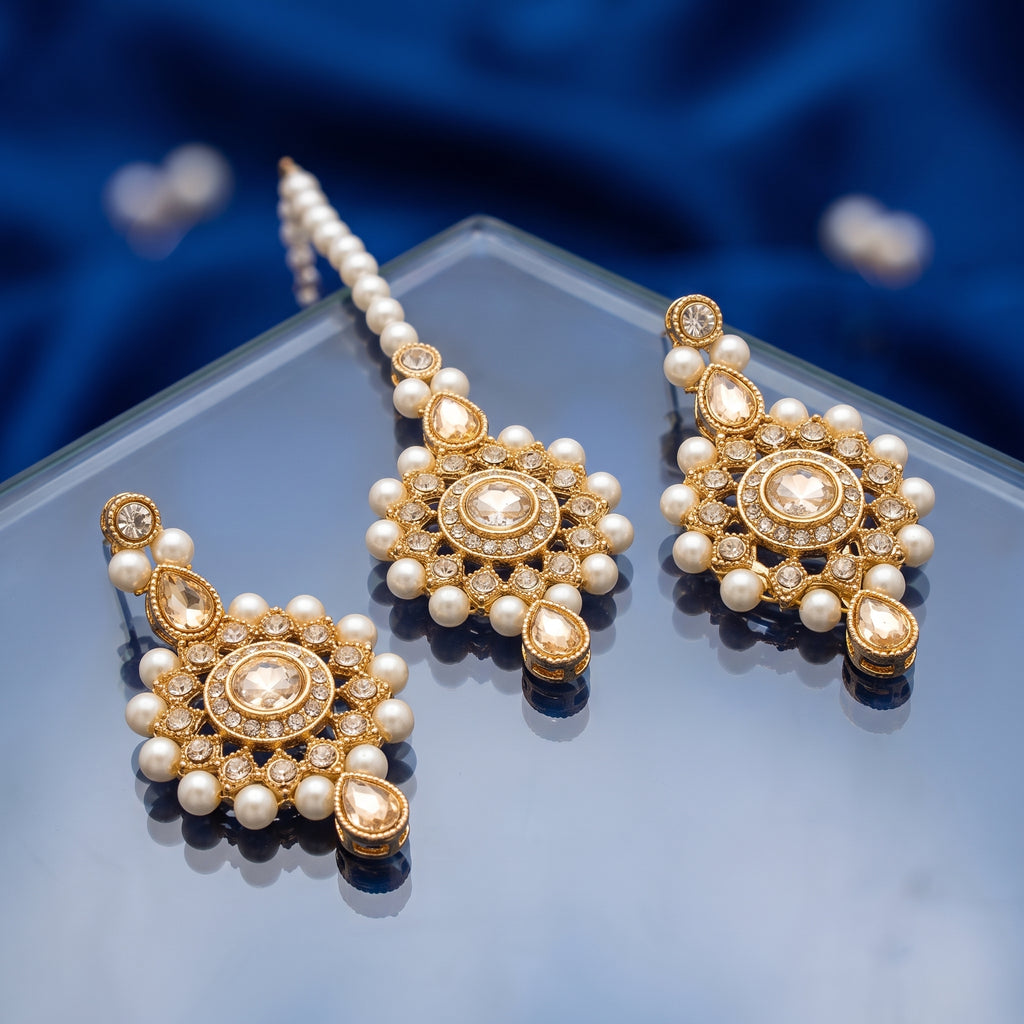 Maharani Pearl Royale Bridal Set