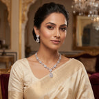 Celeste Crystal Necklace Duo Set