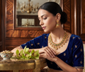 Maharani Lakshmi Coin Necklace Set