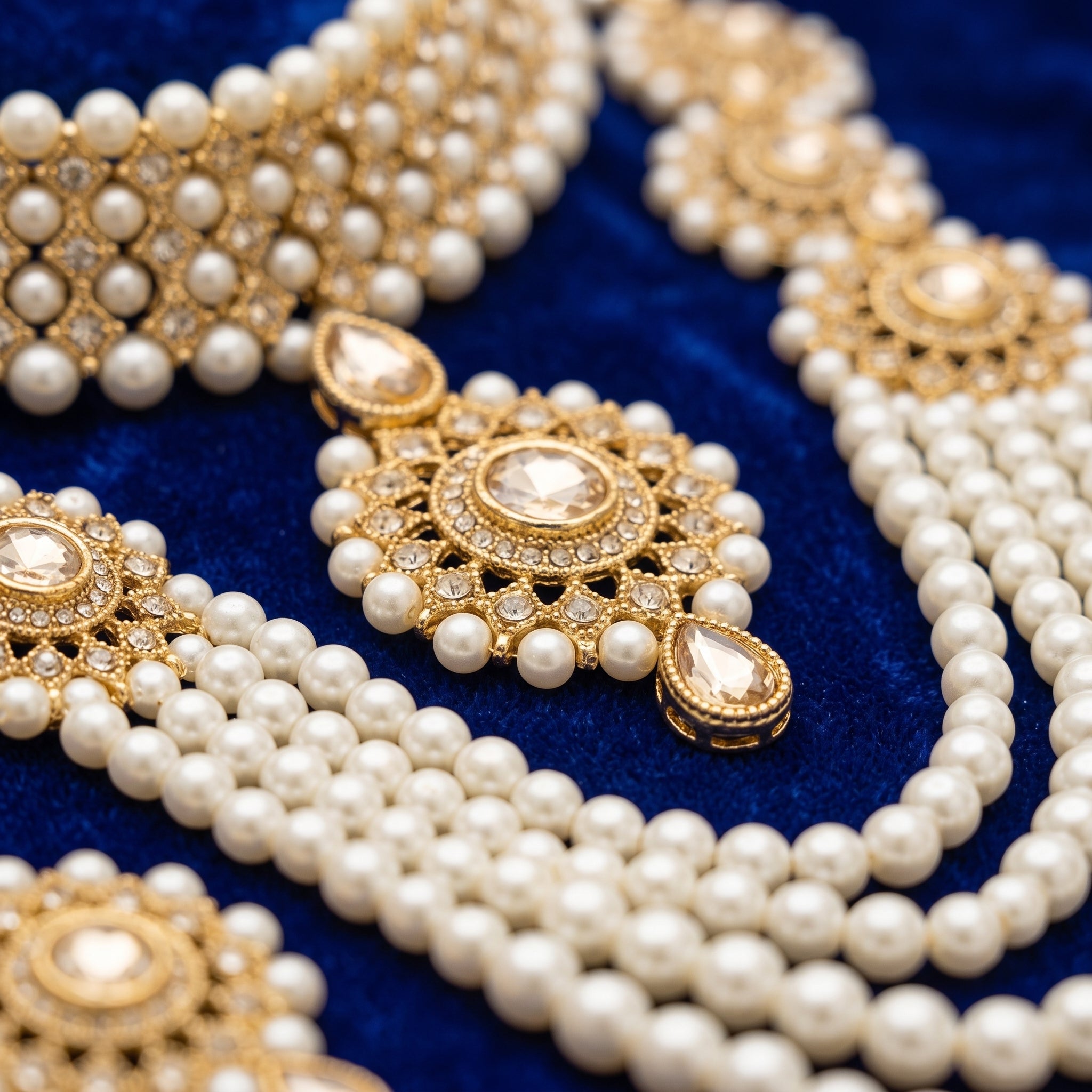 Maharani Pearl Royale Bridal Set