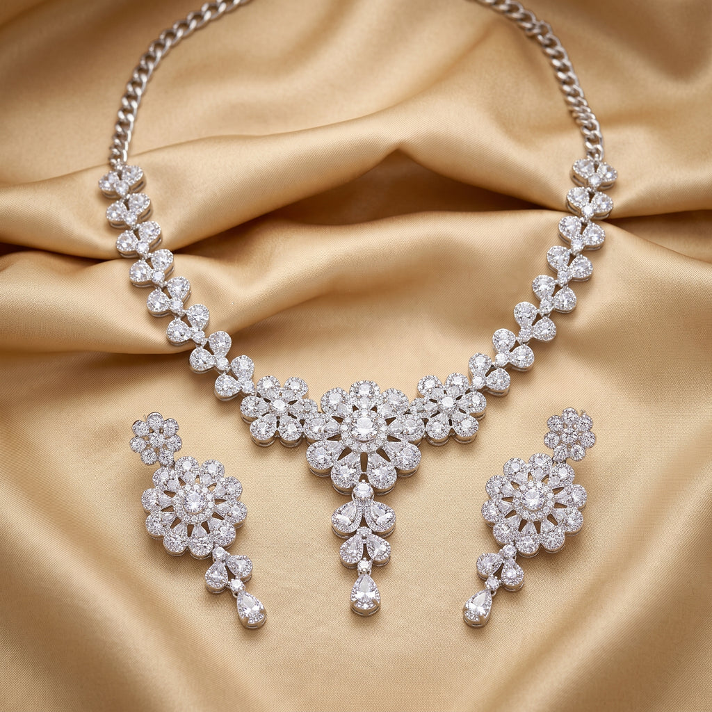 Celeste Crystal Elegance Necklace Set
