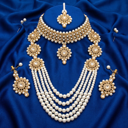 Maharani Pearl Royale Bridal Set