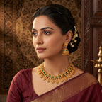 Maharani Lakshmi Coin Necklace Set