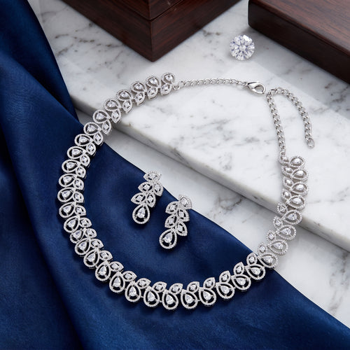 Celeste Crystal Elegance Necklace Set