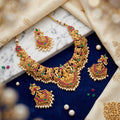Maharani Lakshmi Temple Bridal Necklace Set
