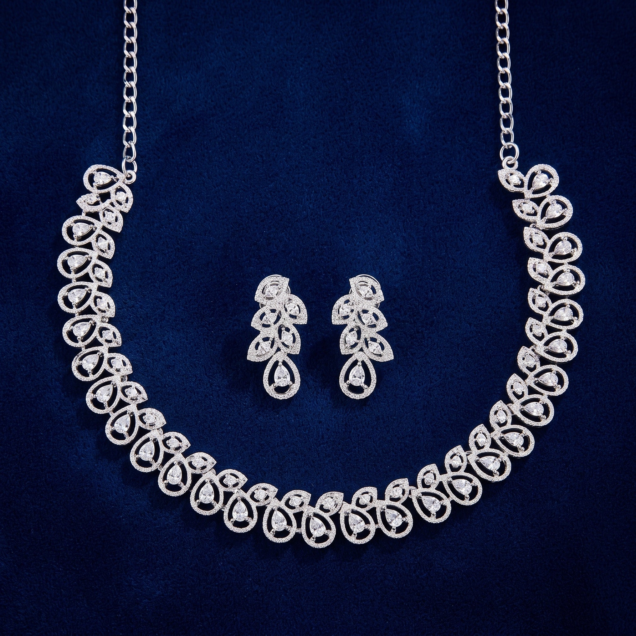Celeste Crystal Elegance Necklace Set