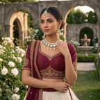 Noor-e-Kundan Pearl Choker Set