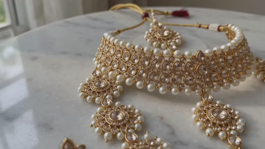 Maharani Pearl Royale Bridal Set